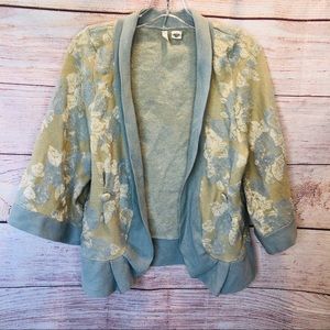 Moth sweater- cardigan large
